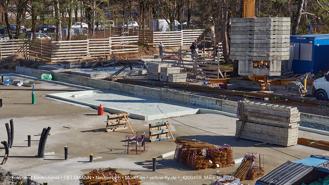16.03.2023 - Haus für Kinder in der Quiddestraße 3 in Neuperlach